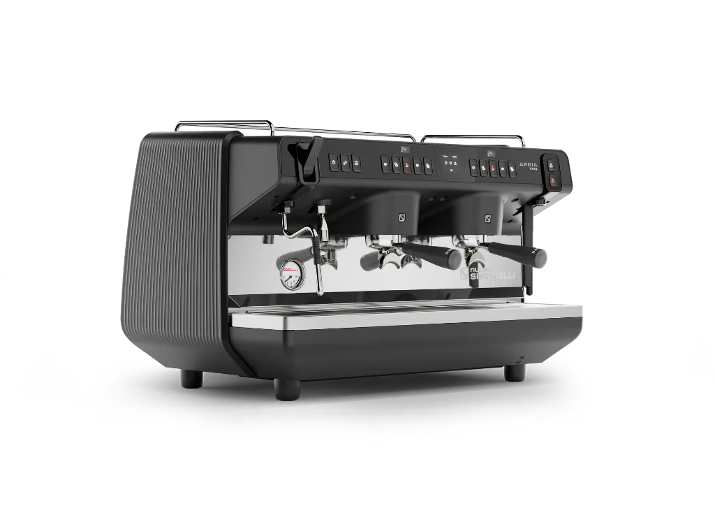 APPIA VIVA_2GR BASSI XT_NERO_TREQUARTI FRONT SX_RAIL.webp